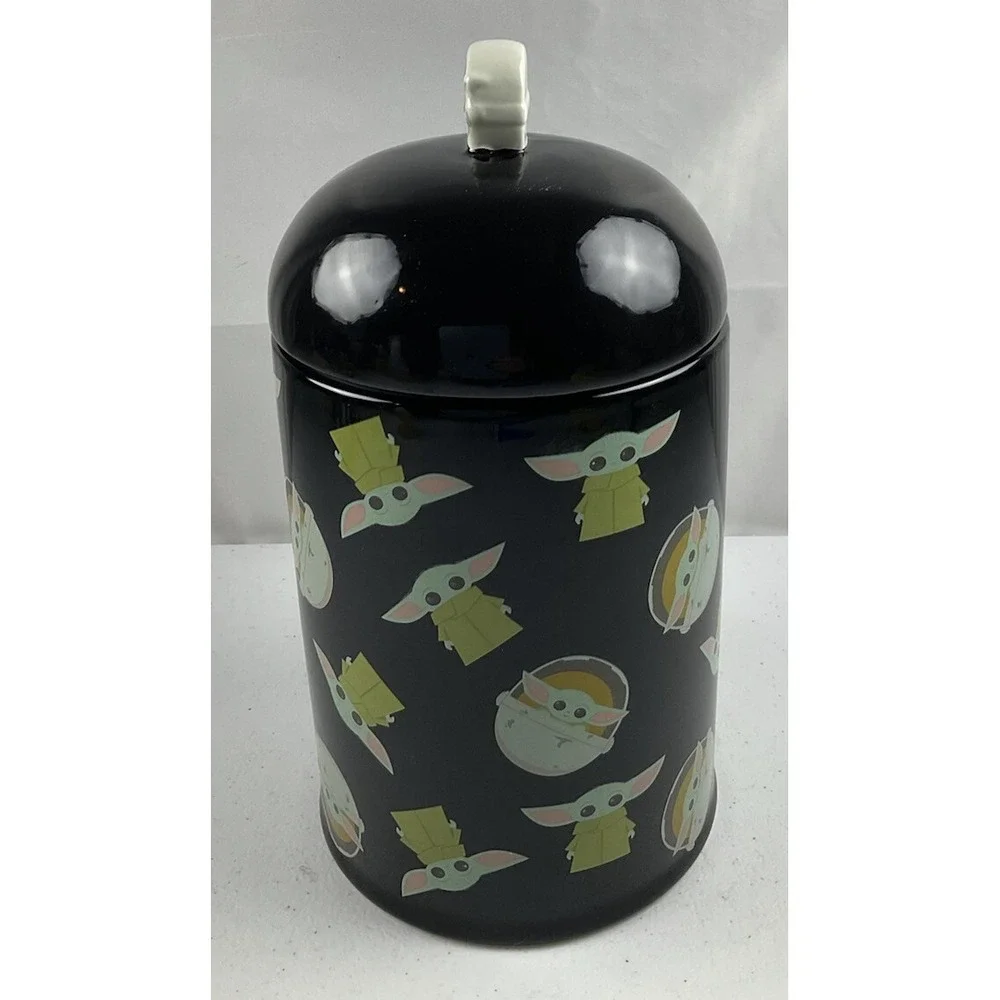 Disney Star Wars Mandalorian Cookie Jar Canister Large -the Child